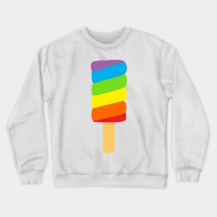 Gay LGBT Pride Ice Lolly Crewneck Sweatshirt
